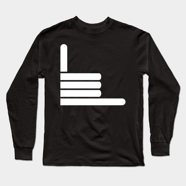 Shaka sign - hang loose (pocket) Long Sleeve T-Shirt by gegogneto